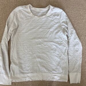 White Lululemon top